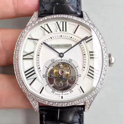 DRIVE DE  W4100013 TOURBILLON WHITE TEXTURED DIAL