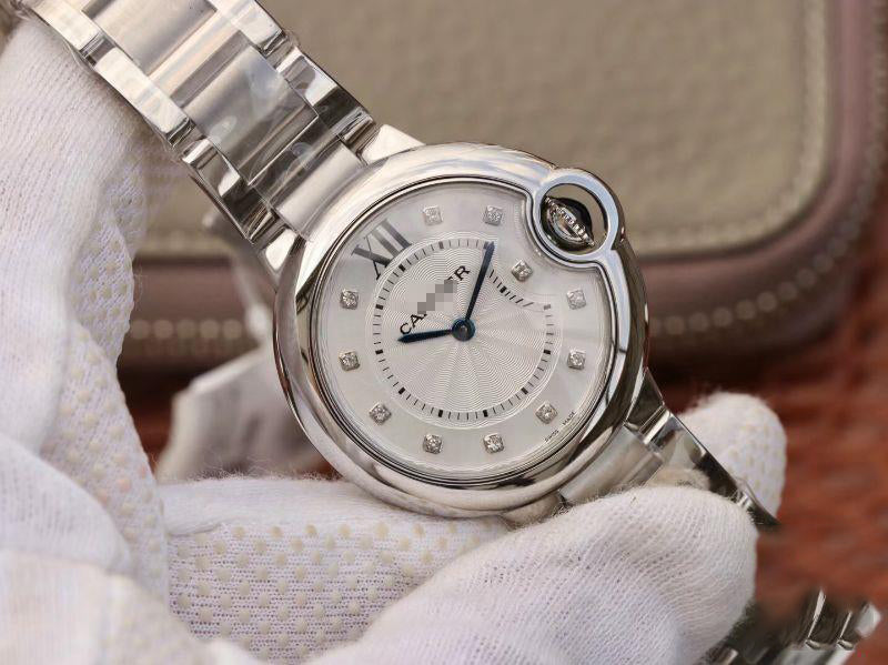 BALLON BLEU DE   33MM V6 FACTORY WHITE DIAL