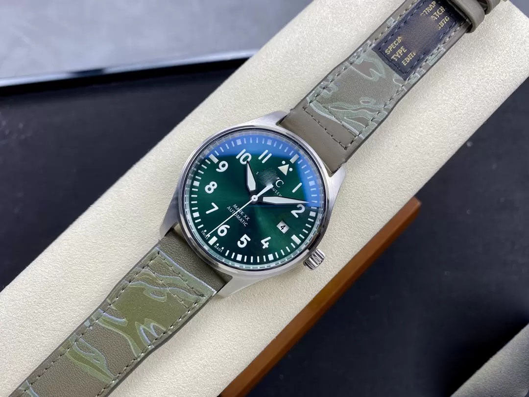 PILOT IW328205 M+ FACTORY GREY GREEN DIAL