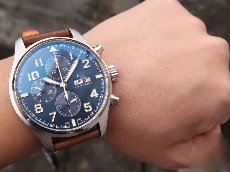 PILOT CHRONOGRAPH EDITION LE PETIT PRINCE IW377714 ZF FACTORY BLUE DIAL