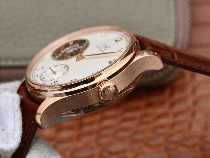 PORTUGUESE TOURBILLON IW546302 ZF FACTORY BROWN STRAP