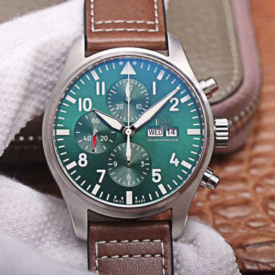 PILOT CHRONOGRAPH IW377726 ZF FACTORY GREEN DIAL