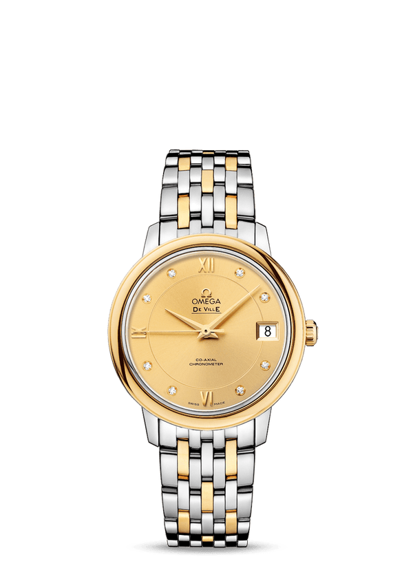 De Ville Steel yellow gold Chronometer Watch 424.20.33.20.58.001